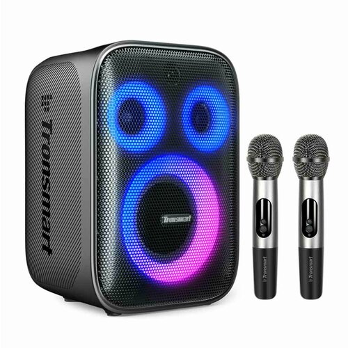 Колонка Bluetooth с функцией караоке Tronsmart Halo 200 with 2 MIC Karaoke 120W black 19999₽