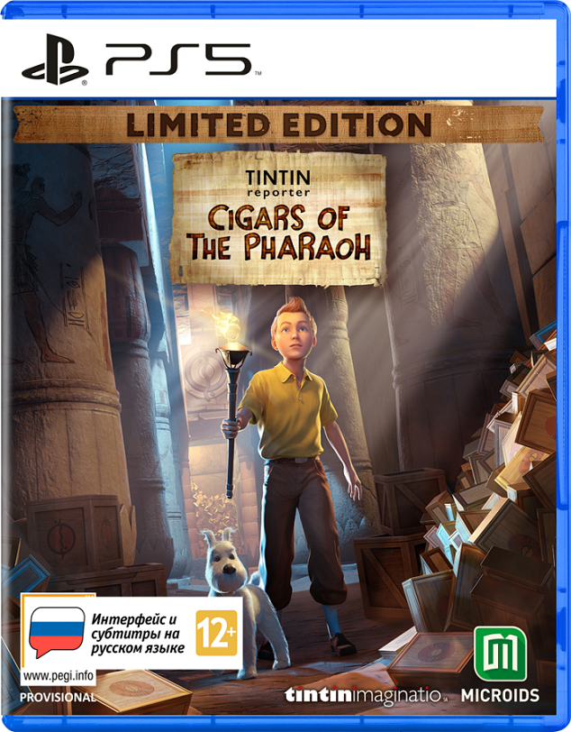 Игра для PS5: Tintin Reporter: Cigars of the Pharaoh Лимитированное издание