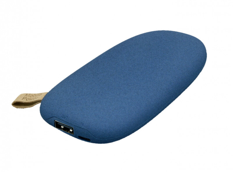 Универсальное зарядное устройство 5 200 MAH power bank в форме камня (Темно - синий / Dark Blue, pb_stone_large_5200)