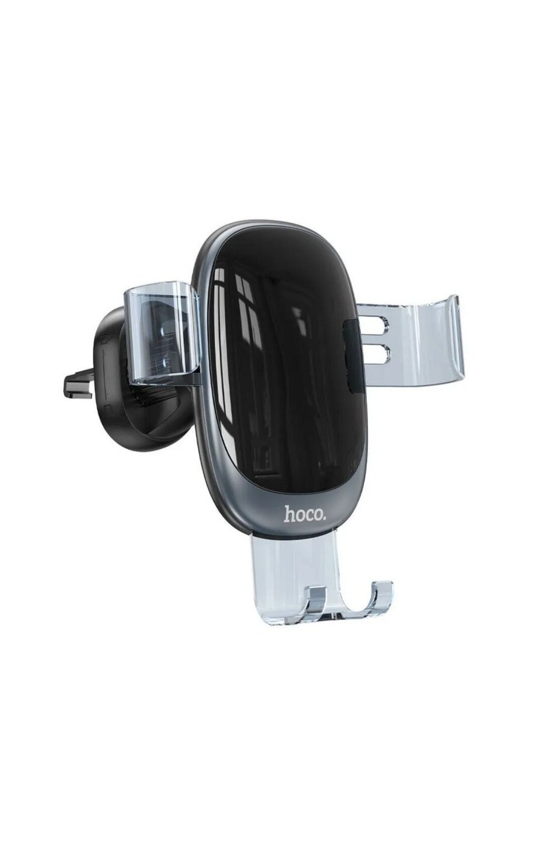 Автомобильный гравитационный держатель для телефона HOCO H7  серый