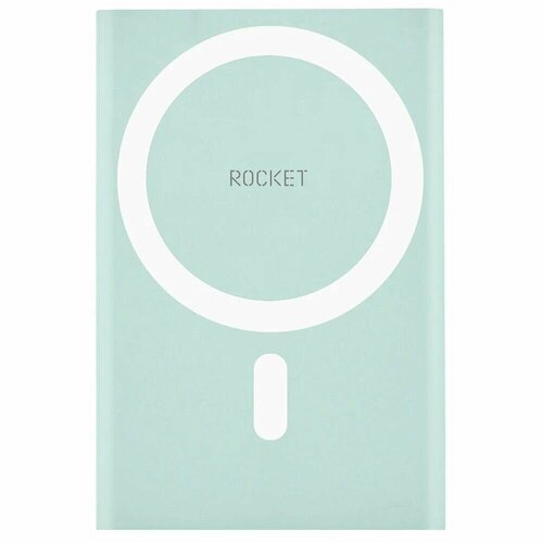 Внешний аккумулятор Rocket Hold MageSafe 5000mAh светло-зеленый