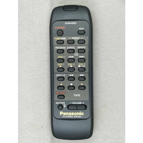 Оригинальный Пульт д-у Panasonic EUR643802