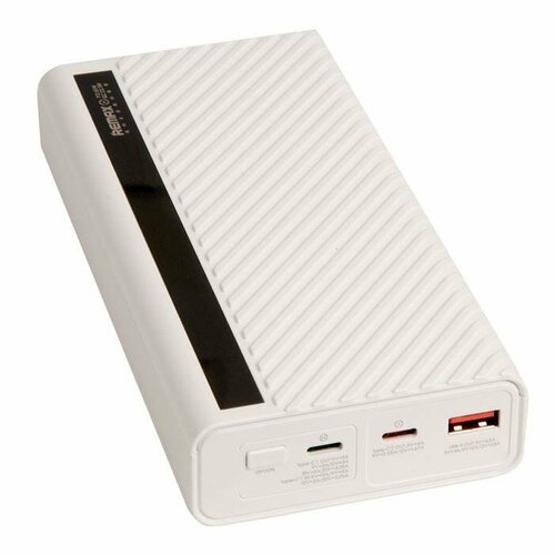 Внешний аккумулятор REMAX RPP-272 Hunyo II PD 65W QC 225W Multi-Compatible Fast Charging Power Bank 30A 22500mAh white 6954851221111 475200₽