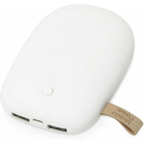 Универсальное зарядное устройство power bank в форме камня 7800 мАч белый 293200₽