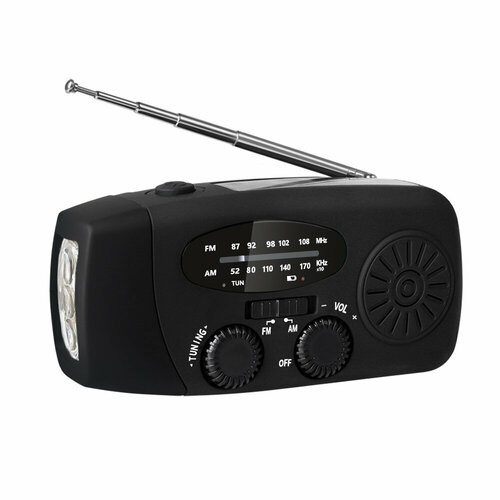 Портативное радио - аккумулятор Dooomore 1200 мАч с фонариком 192000₽