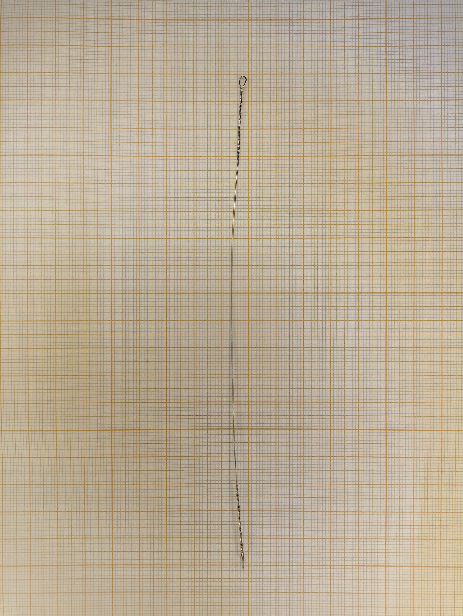 Поводок рыболовный "Струна", 18 см, толщина 0,4 мм, 10 штук