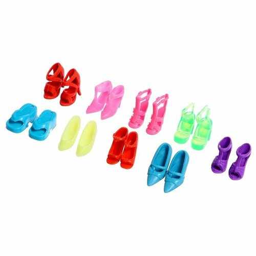 Набор обуви для кукол 29 см КНР 9 пар 1124403 265₽