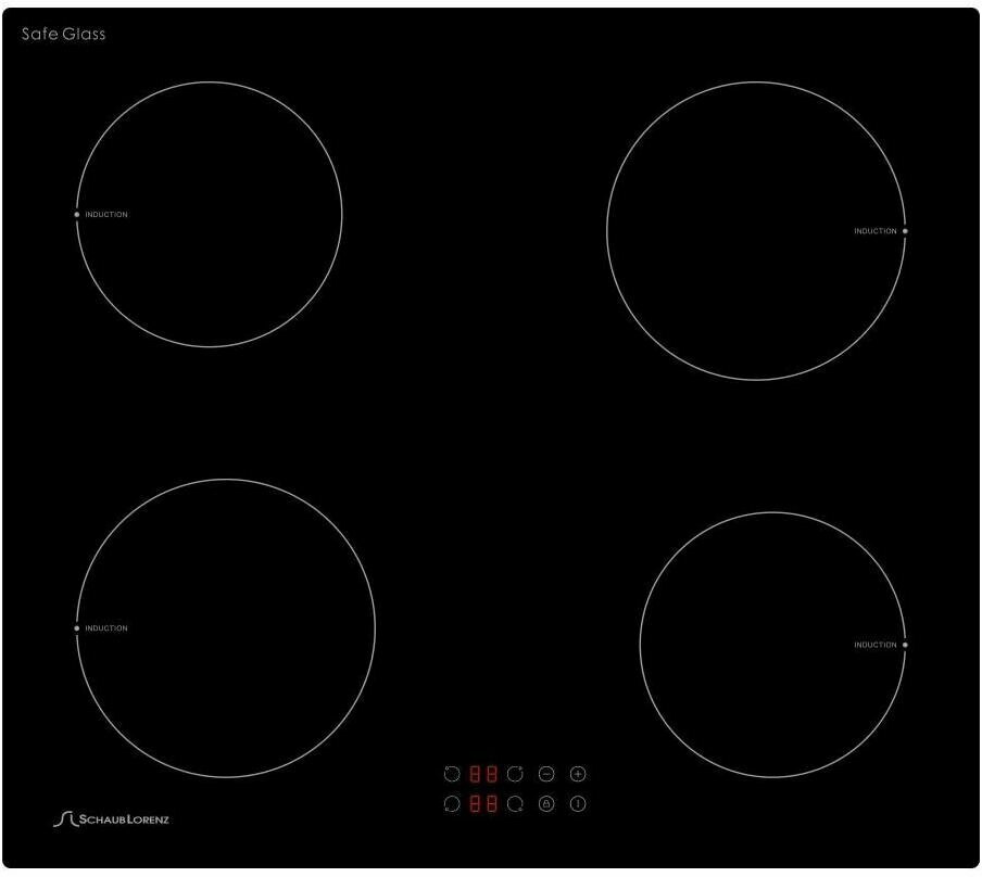 Индукционная варочная панель SCHAUB LORENZ SLK IY60T1, независимая, черный - фото №9