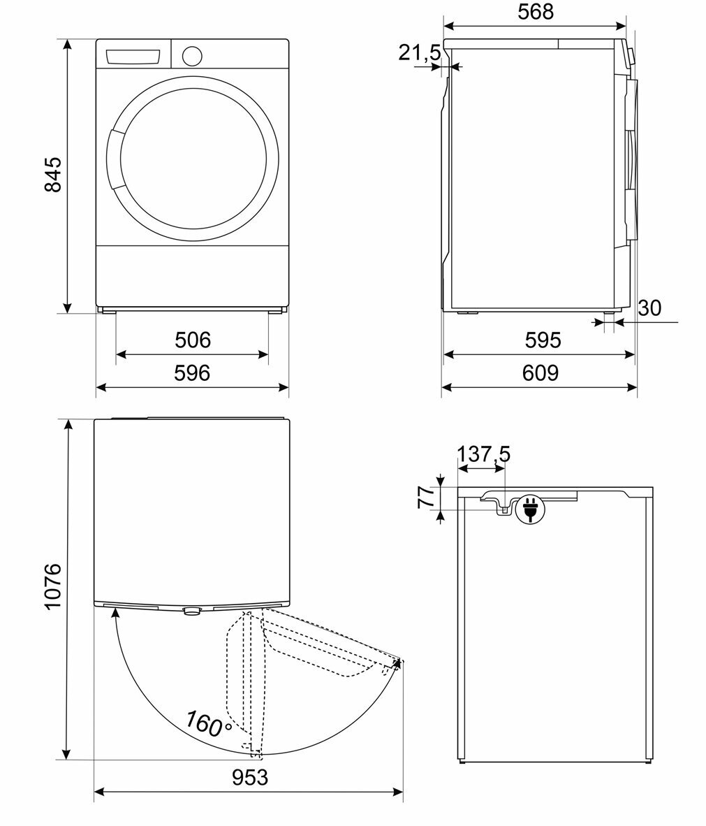 Сушильная машина Smeg Сушильная машина Smeg DT393RU — фото 6