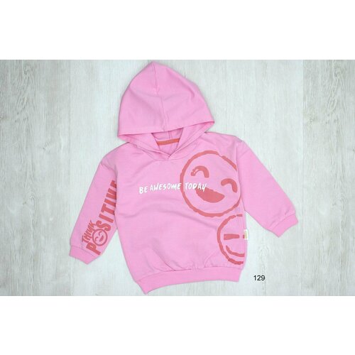 фото Худи minisi, размер 110, розовый