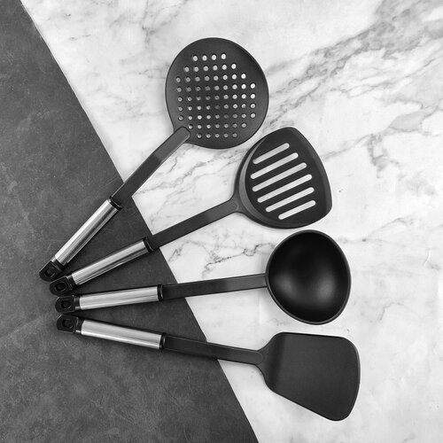 Набор кухонных принадлежностей 4 шт Ridberg нейлон черный 765₽