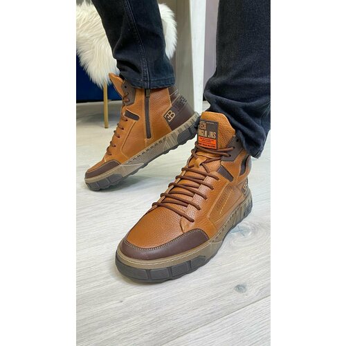 Кроссовки, размер 41, коричневый