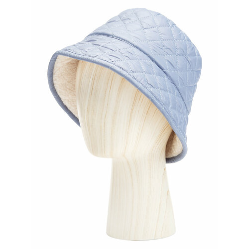 Шляпа LABBRA, размер 57, голубой, белый шляпа labbra размер 57 голубой белый