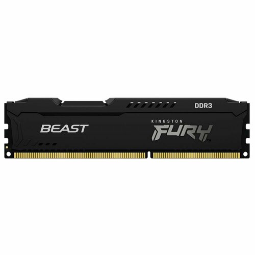 Модуль памяти Kingston 8GB DDR3 1866MHz DIMM FURY Beast Black 513900₽