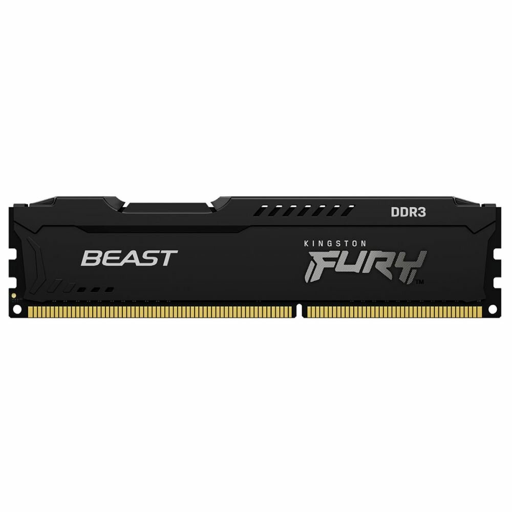 Kingston Модуль памяти DRAM 8GB 1600MHz DDR3 CL10 DIMM FURY Beast Black KF316C10BB 8