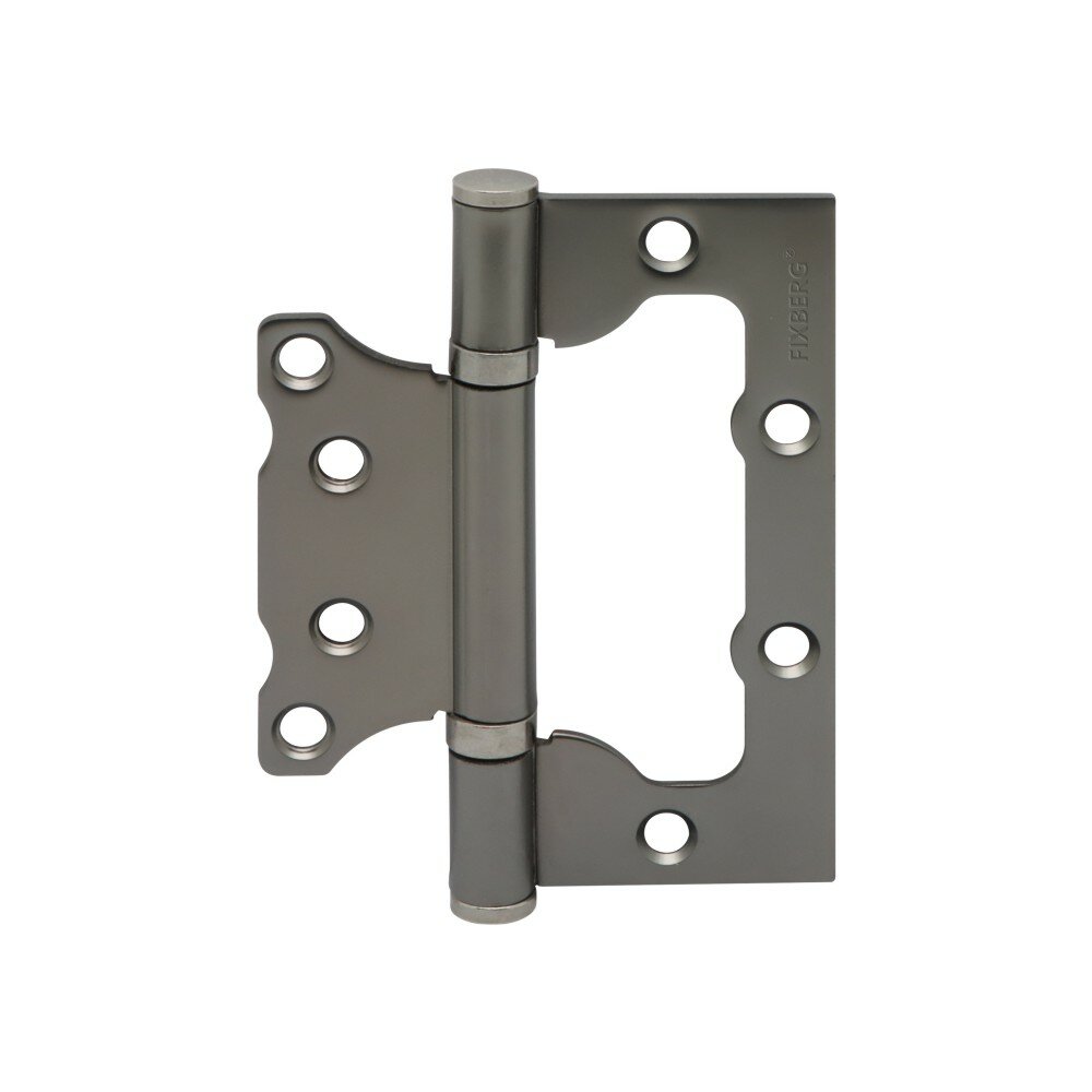 Петля без врезки FIXBERG 2BB 100х75х25 мм графит