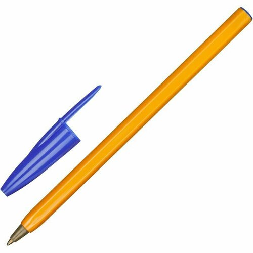 Ручка шариковая синяя неавтоматическая Attache, ручки, набор ручек, 50 шт. ручка шариковая неавтоматическая attache 555 0 7 мм синий 3шт
