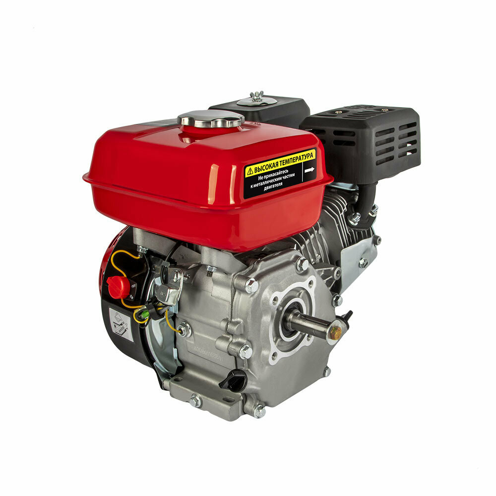 Двигатель бензиновый 4Т DDE E650-S20 (6,5 л. с, 196 куб. см, к/л 20 мм, шпонка) (792-872), шт — фото 4