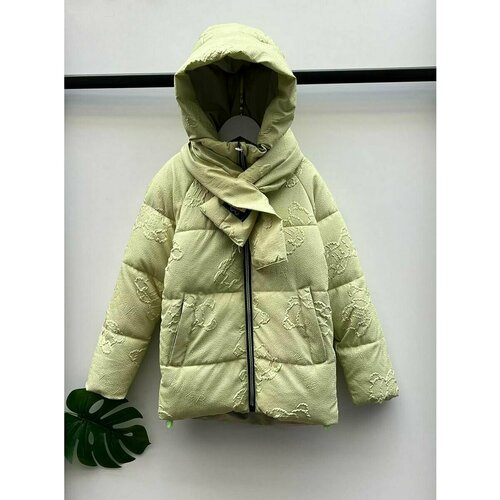 фото Куртка, размер 122, желтый, зеленый ds fashion