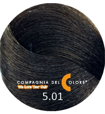 COMPAGNIA DEL COLORE краска для волос 100 МЛ AMMONIA FREE 5.01