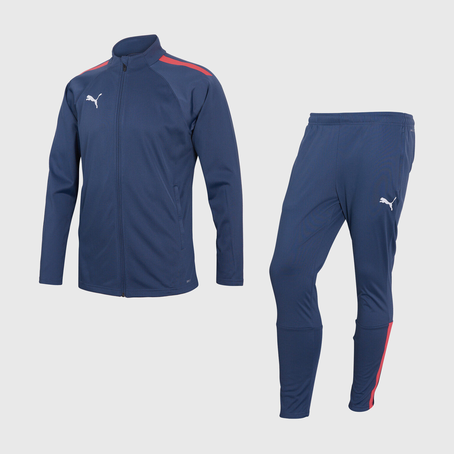 фото Костюм спортивный Puma Teamliga 65852553, р-р S, Темно-синий