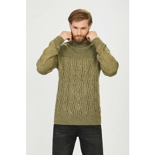 Свитер Baon, размер 56, зеленый свитер baon размер l зеленый