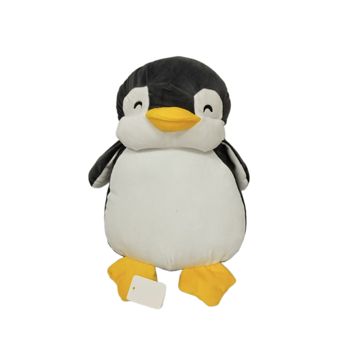 фото Мягкая игрушка пингвин, спящий, черный 35 см original toys