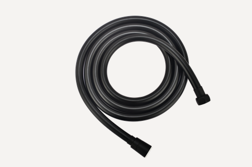 Изображение товара Шланг для душа Esko ASH 1600 мм пластиковый черный, защита от перекручивания