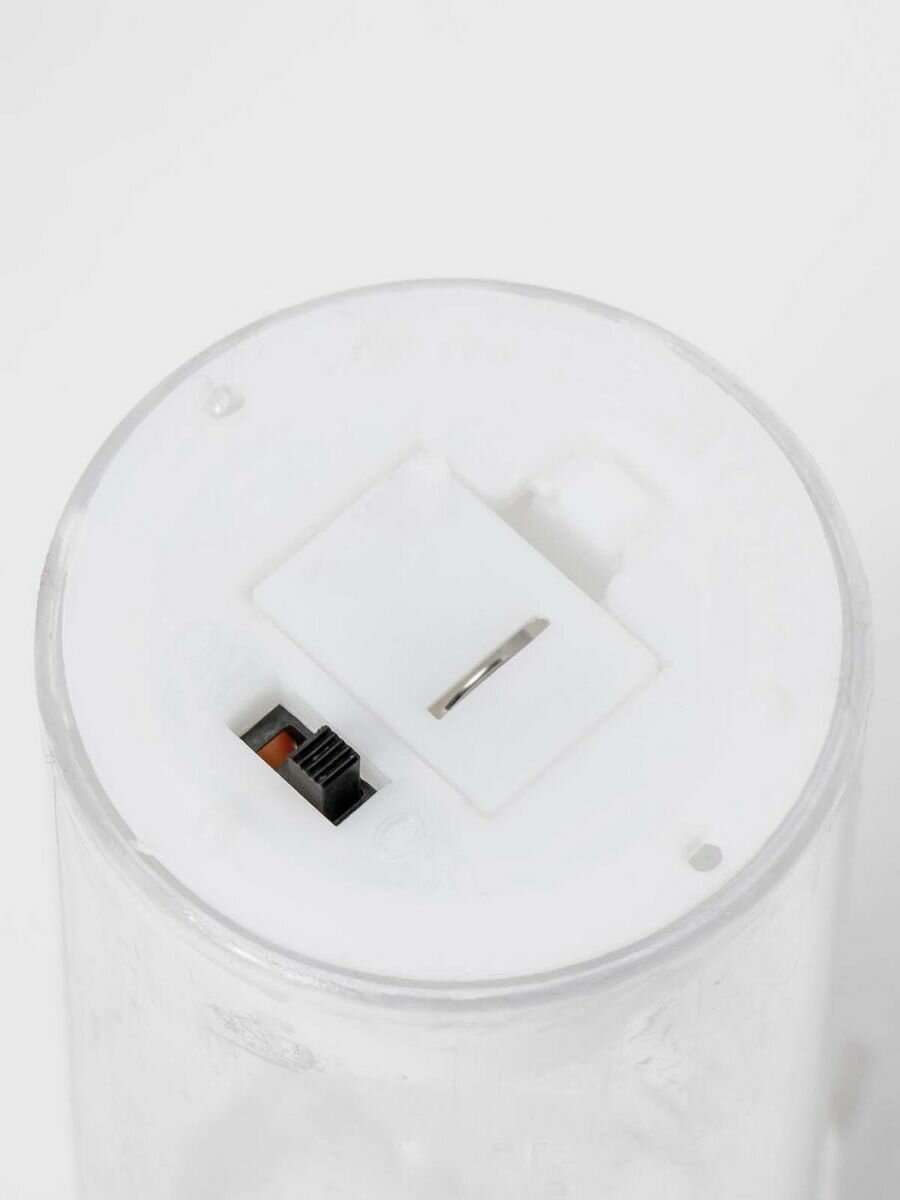 Ночник-свеча "Лошадка" LED от батареек 3хLR44 белый 4,7х4,7х10,5 см - фотография № 7