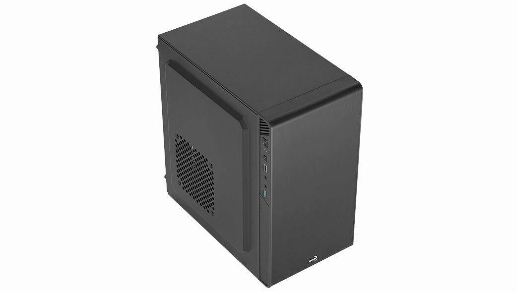 Корпус mATX Aerocool CS-106-S-BK-v1 Mini-Tower без БП черный [accs-pc1301411]