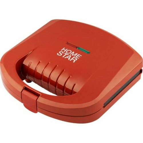 Сэндвичница HomeStar HS-2003 800 Вт антипригарное покрытие красная 315700₽