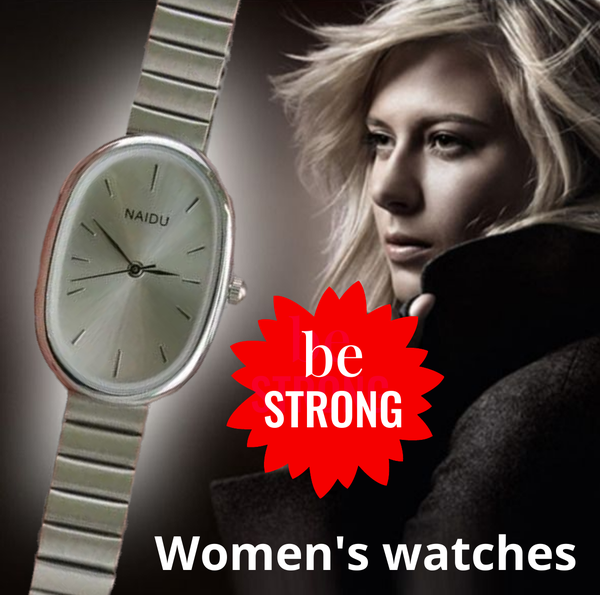 Наручные часы NAIDU женские кварцевые нержавеющая сталь