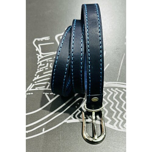 фото Ремень , размер 100, синий restavrator