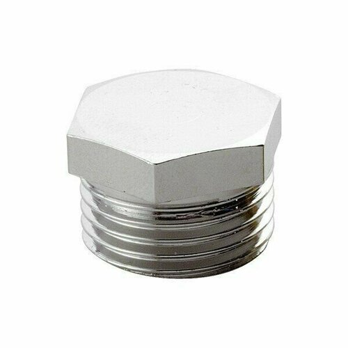 Заглушка 12 наружняя резьба Remer RR 523 хром 270₽