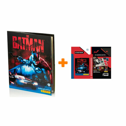 конструктор batman книга коллекции бэтмен 2420 деталей j13002 ребенку Набор «Batman» (альбом, наклейки)