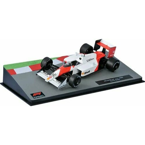 Formula 1 Auto Collection, формула-1, McLaren MP4/4 Айртон Сенна 1988