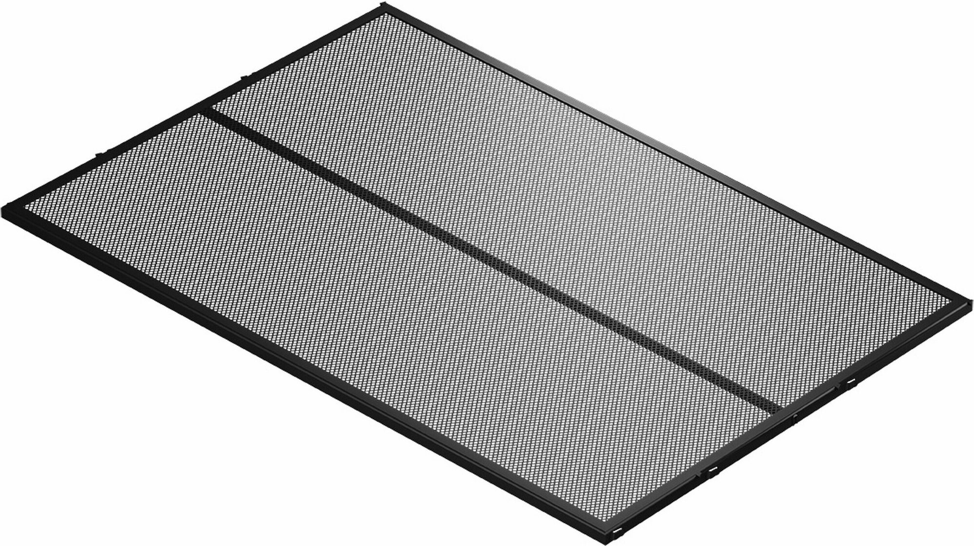 Полка Larvij L99M64BL сталь 59x42 см нагрузка до 15 кг черная