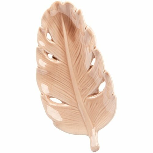 Блюдо керамическое вещицы Лист 213х107х39 см Fancy12 1400₽