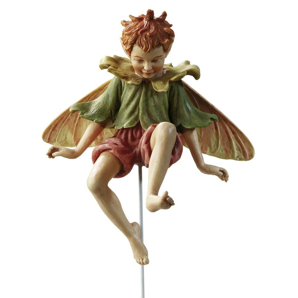 фото Фигурка декоративная, цветочная фея "Клен" #216971-050 Fiebiger Floristik 9 см