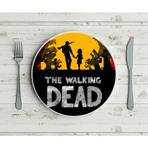 Тарелка THE WALKING DEAD, ходячие мертвецы №9