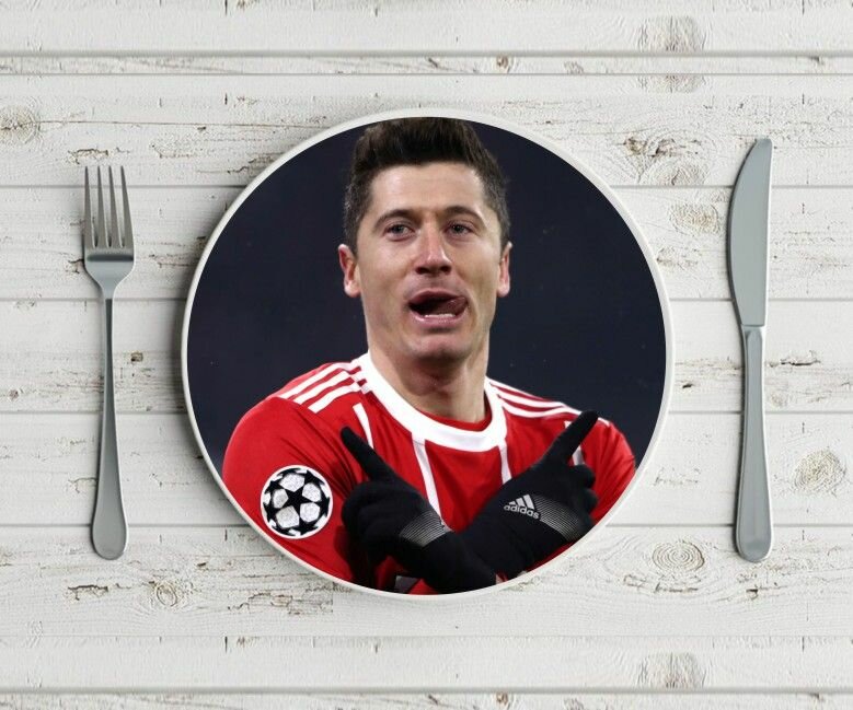 Тарелка Роберт Левандовский, Robert Lewandowski №5