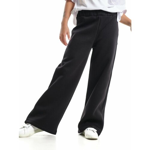 брюки mini maxi размер 164 серый черный Брюки Mini Maxi, размер 164, черный