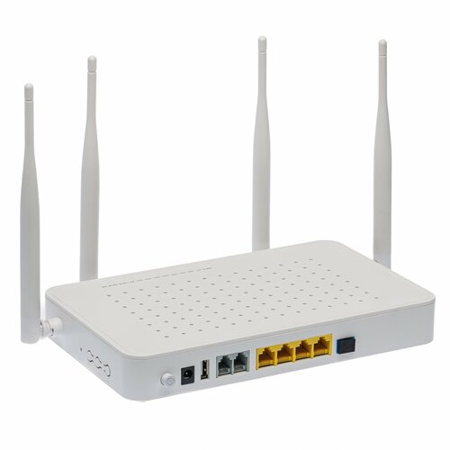 BDCOM Абонентский терминал BDCOM P1704-4GV-22A ftth equipment modem xpon onu 4ge 2voip 2 4g 5 8g wlan 1usb scupc scapc fiber optic pon epon gpon