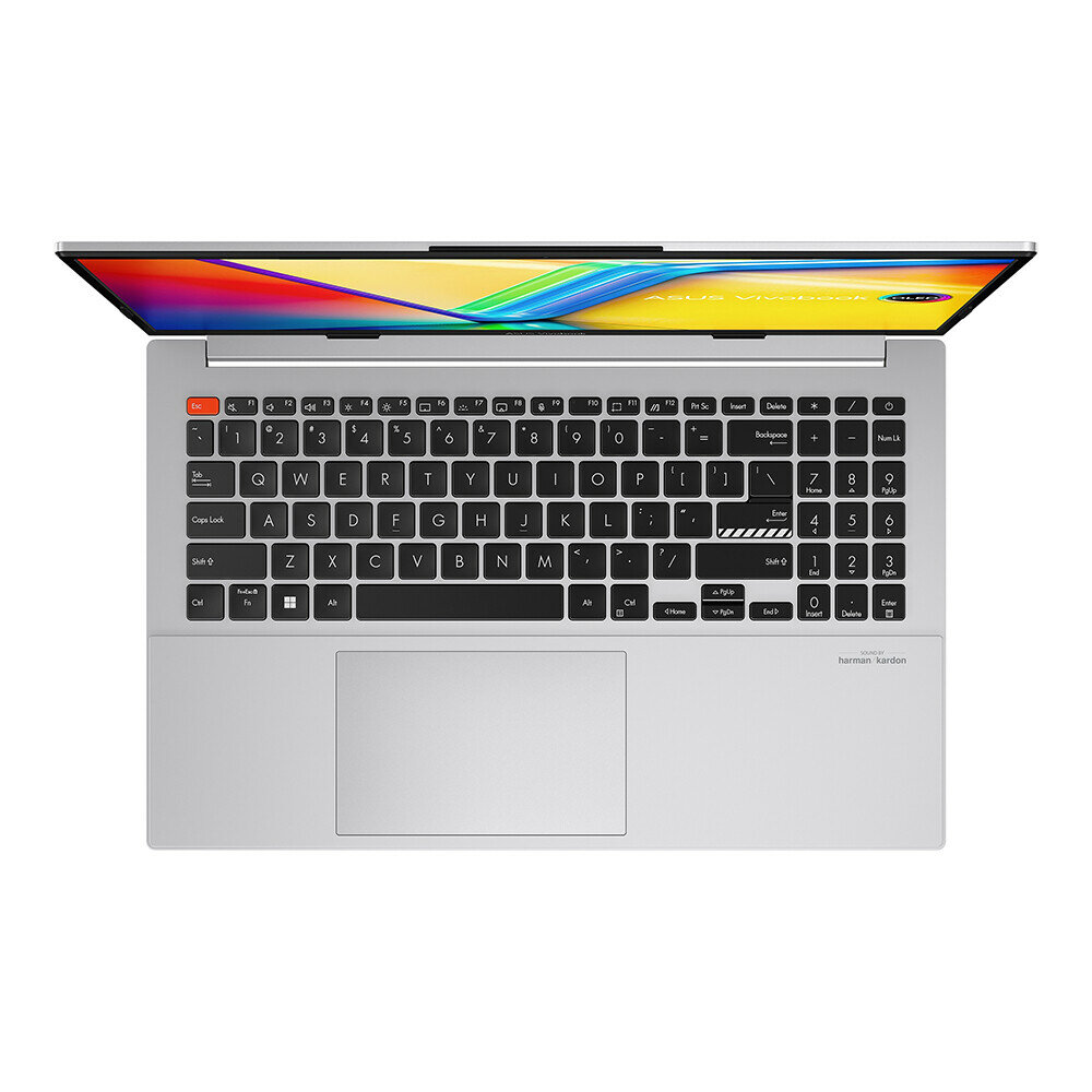 Ноутбук ASUS VivoBook S 15 OLED BAPE Edition K5504VA-MA340W 90NB0ZK6-M00KY0 (15.6", Core i9 13900H, 16Gb/ SSD 1024Gb, Iris Xe Graphics eligible) Серебристый - фото №14