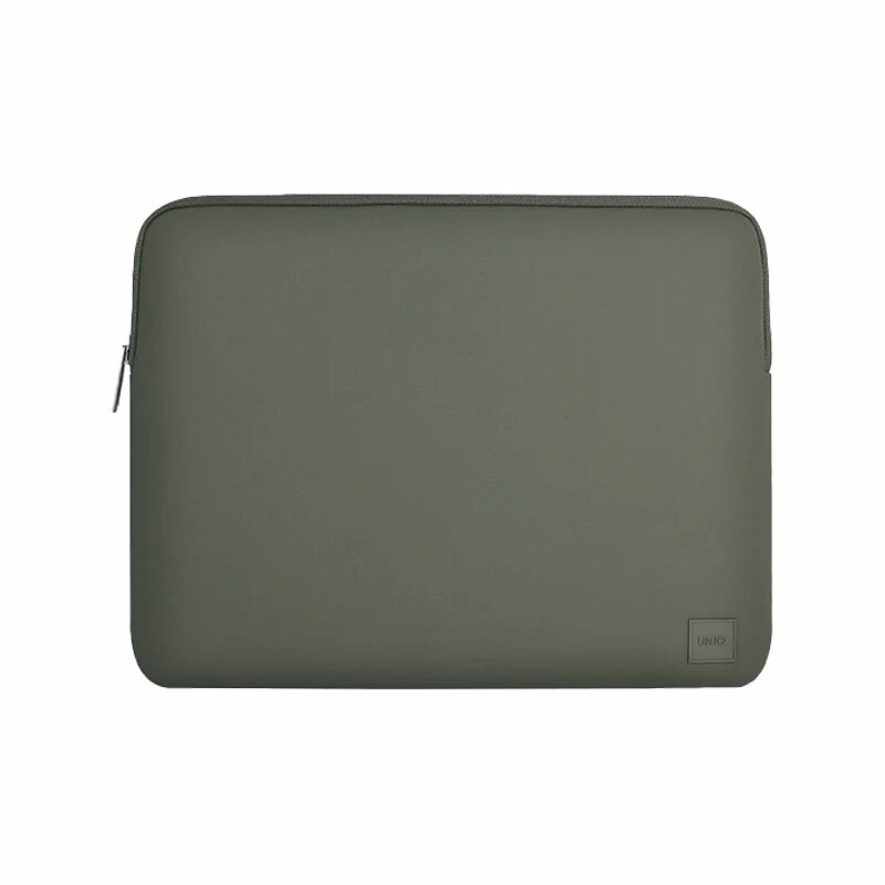 Защитный чехол Uniq Cyprus Neoprene для MacBook Pro 14 и Pro 13 Pewter Green