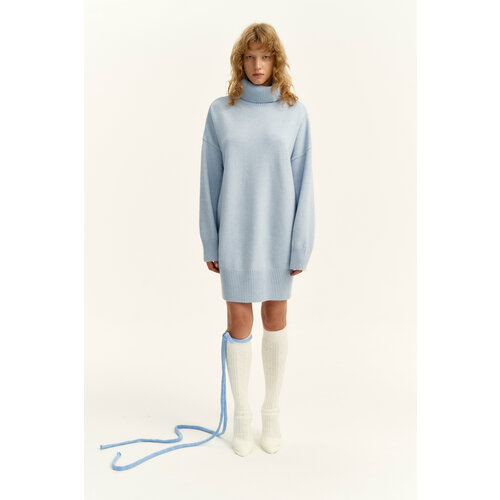 фото Платье bymodno, размер freesize, голубой