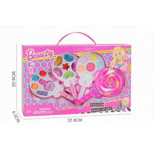 Набор косметики для девочек Леденец 3 яруса 32,8*20,9*6,5 см