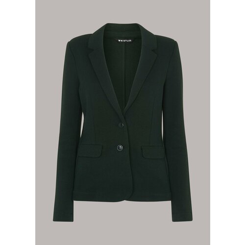 Куртка WHISTLES, размер 8, зеленый