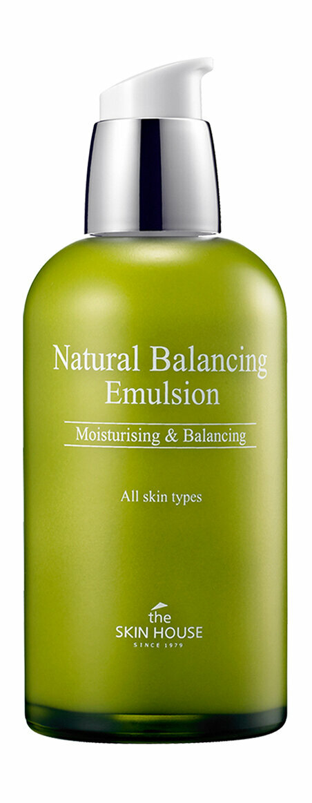 Балансирующая эмульсия для жирной комбинированной кожи лица The Skin House Natural Balancing Emulsion