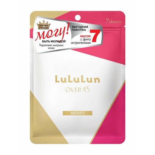   7          LuLuLun Over 45 Moist Pink Camellia Face Mask